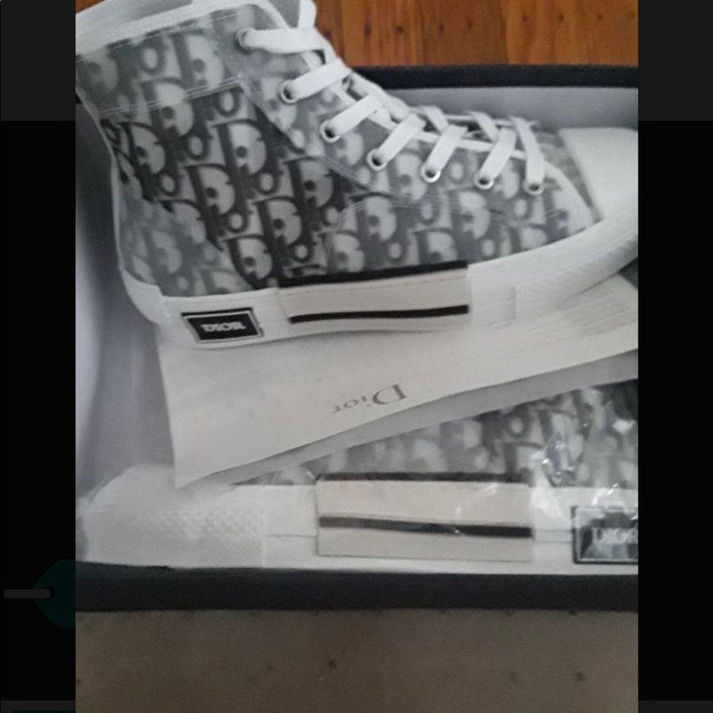 High top Dior sneakers